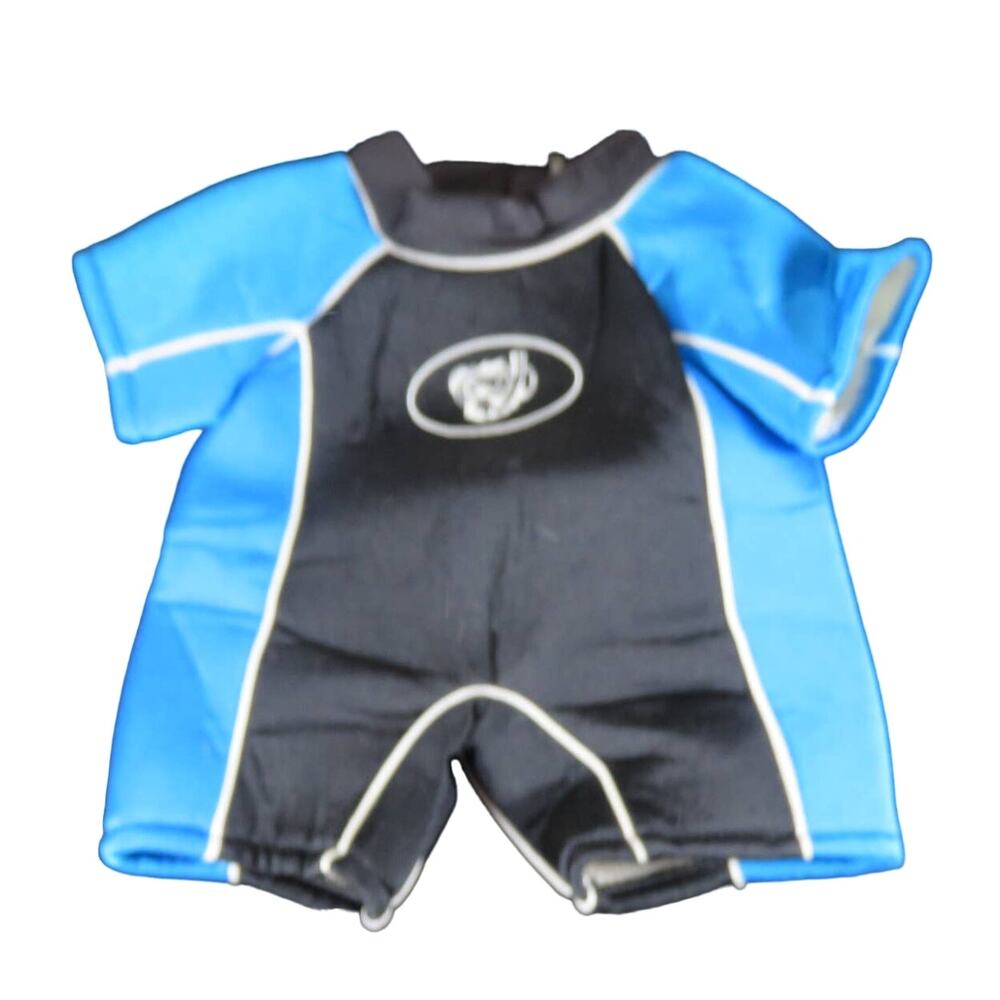 Build-A-Bear Workshop Toy Wetsuit - Blue and Black - Adventure Gear for Plushies